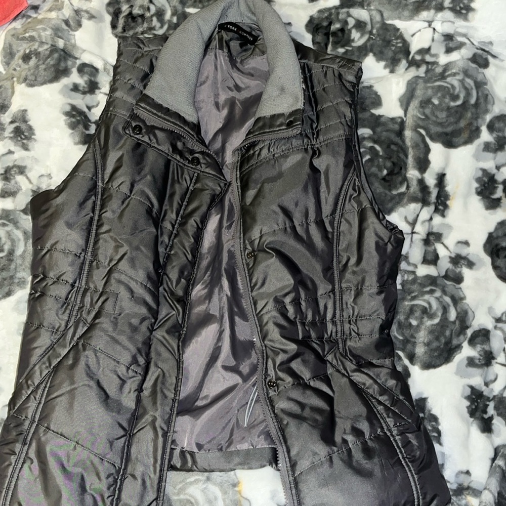 Gray vest